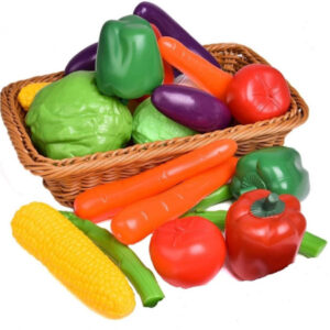 شبكة خضار تعليمية للأطفال حجم كبير لعبة تعلم أسماء الفاكهة والخضروات للأطفال شبكة خضار لتعليم الألوان للأطفال