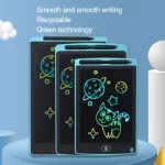 Magic LCD writing tablet for kids, colorful screen, available in 8.5, 10 and 12 inch, educational drawing board for children