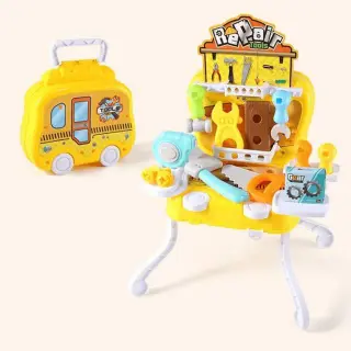 بوكس ألعاب أدوات النجار للأطفال – مجموعة تعليمية