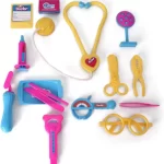 سماعة طبيب حقيقية ضمن حقيبة الطبيب للأطفال