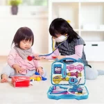 مجموعة أدوات حقيبة الطبيب للأطفال