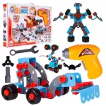 ميكانو جونيور شنيور 10 في 1 لعبة فك وتركيب تعليمية للأطفال