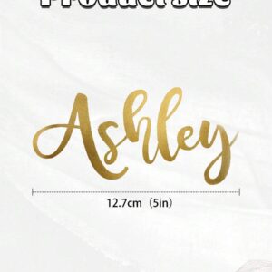 10pcs Personalized Vinyl Name Stickers For Water Bottles - 3 Sizes, Custom Vinyl Name Decals Waterproof Stickers